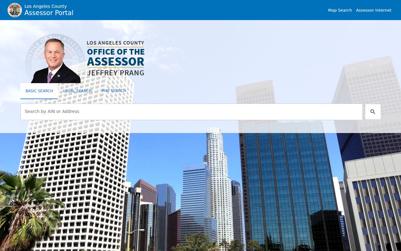 Monrovia people search with the Los Angeles County Assessor Portal